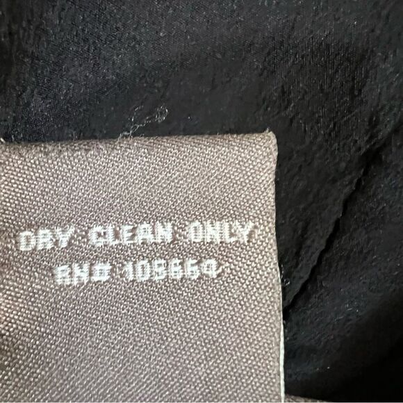 Vintage Kenar Silk Dress Embroidered Peacock Size Medium Fairy Whimsigoth - Picture 8 of 8